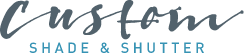 custom shade and shutter logo