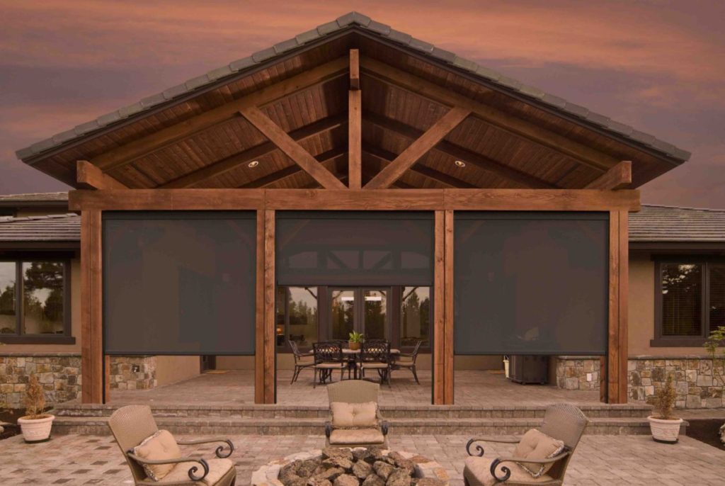 gallery Shadesol Alfresco outdoor roller shades